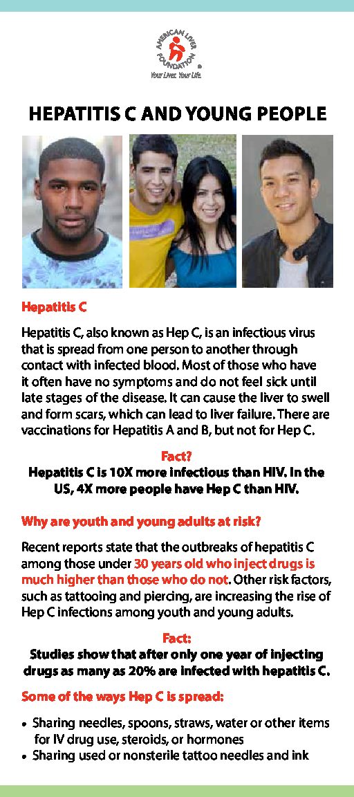 Hepatitis C and Young People