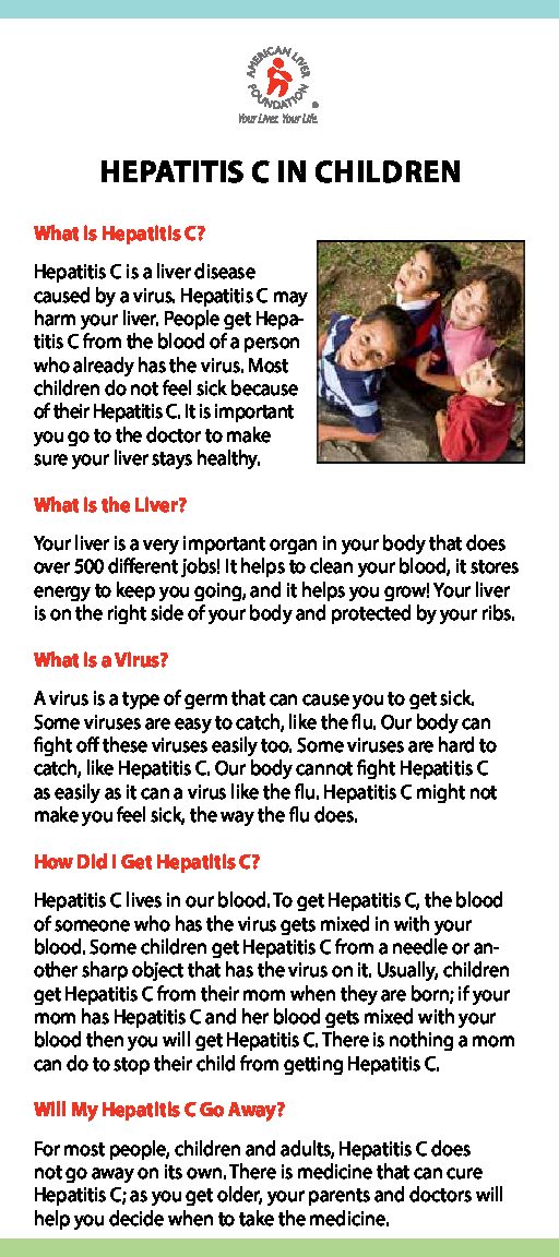 Hepatitis C in Children