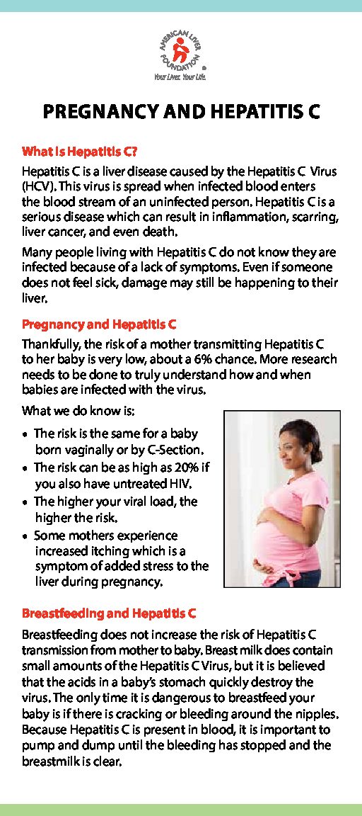 Pregnancy and Hepatitis C