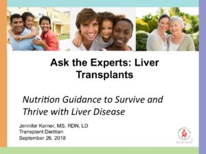 Ask the Experts: Liver Transplants